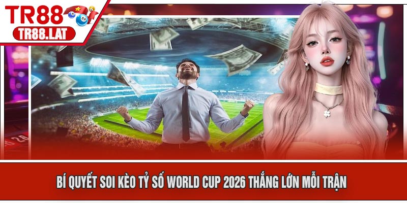 Bí Quyết Soi Kèo Tỷ Số World Cup 2026 Thắng Lớn Mỗi Trận