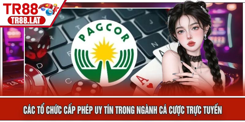 Các tổ chức cấp phép uy tín trong ngành cá cược trực tuyến
