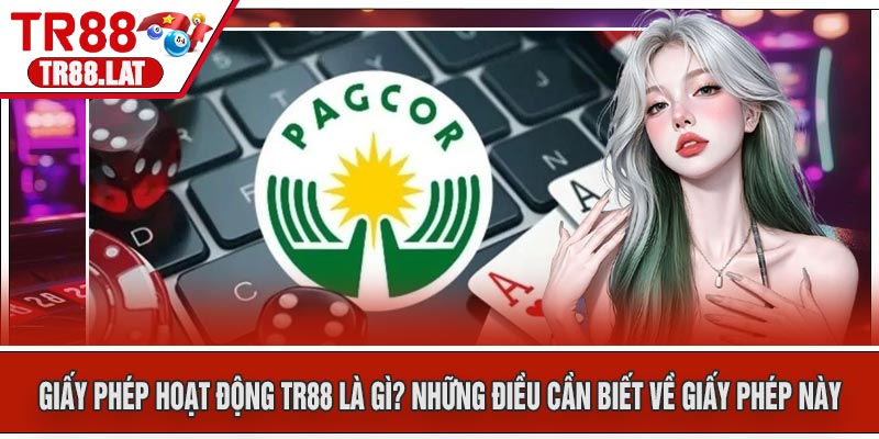 Giấy Phép Hoạt Động TR88 là gì? Những điều cần biết về giấy phép này
