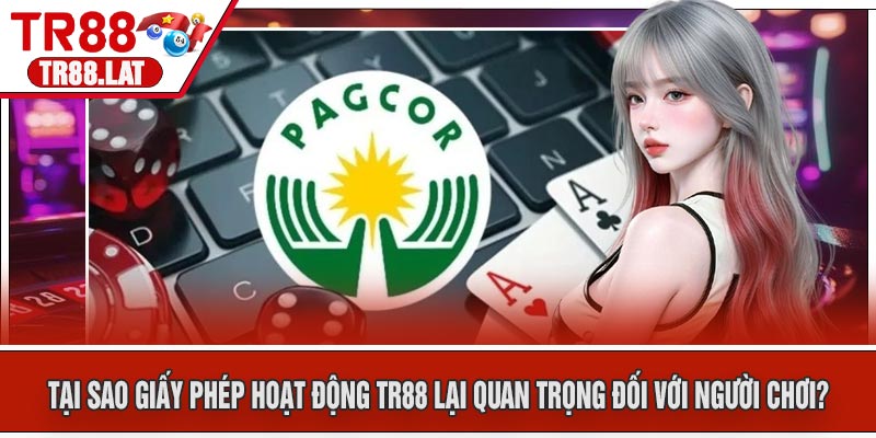 Tại sao Giấy Phép Hoạt Động TR88 lại quan trọng đối với người chơi?