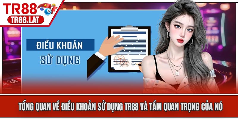 Tổng quan về Điều Khoản Sử Dụng TR88 và tầm quan trọng của nó